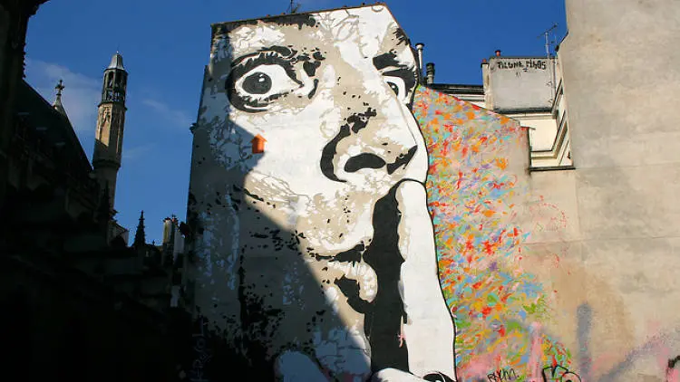 Invader作品 - 欧洲城市像素入侵 - 捷克街头